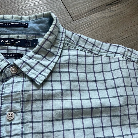 Nautica Men’s SS Button Up Shirt​ - Picture 2 of 4